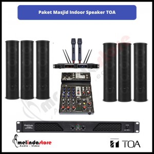 Paket Sound System Masjid Indoor Speaker TOA | 6 Speaker